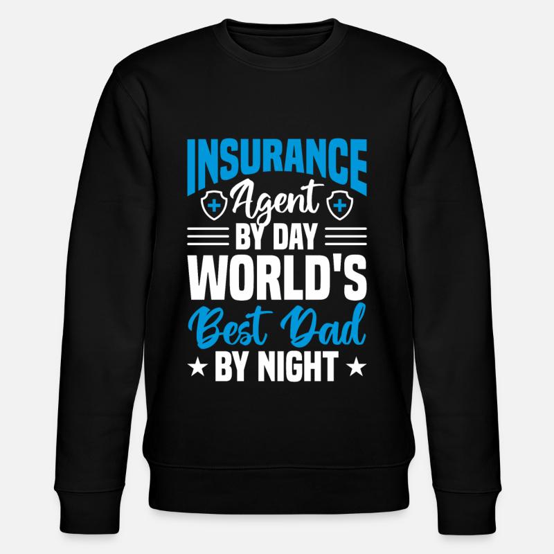Agent d’assurance marchand d’assurance - Sweat bio CHANGER Stanley/Stella Unisexe - noir