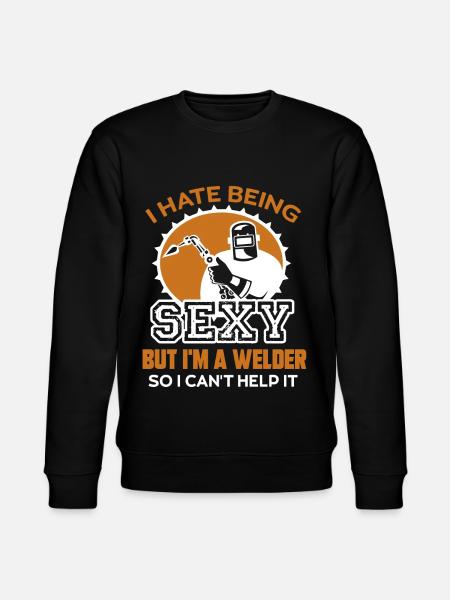 Welder I'm A Welder - Stanley/Stella CHANGER Unisex Organic Sweatshirt - black