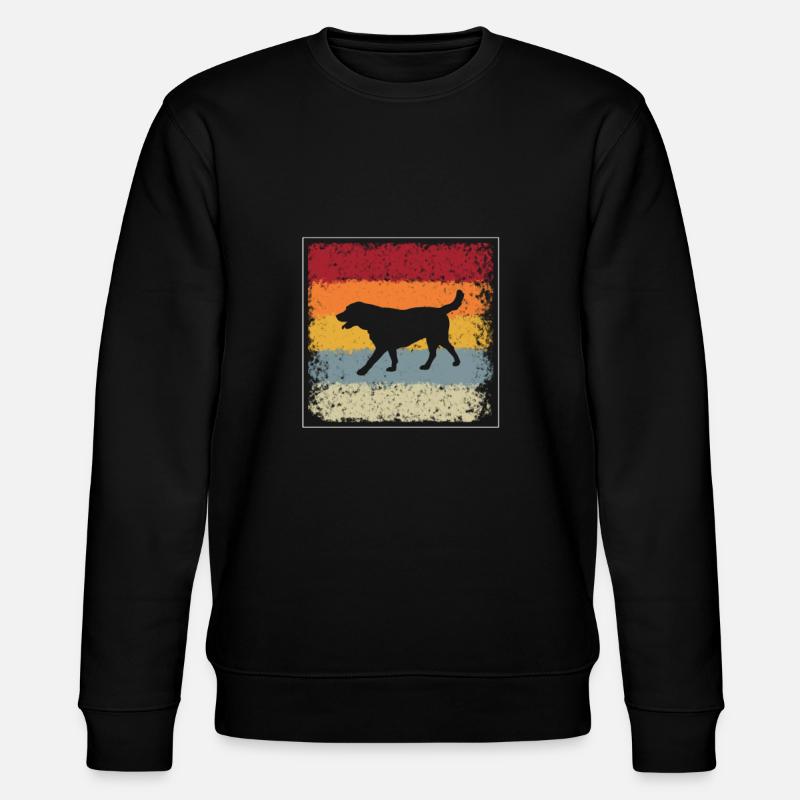 Chien Rétro - Sweat bio CHANGER Stanley/Stella Unisexe - noir