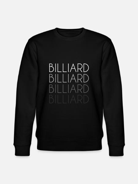 Billiard lettering - Stanley/Stella CHANGER Unisex Organic Sweatshirt - black