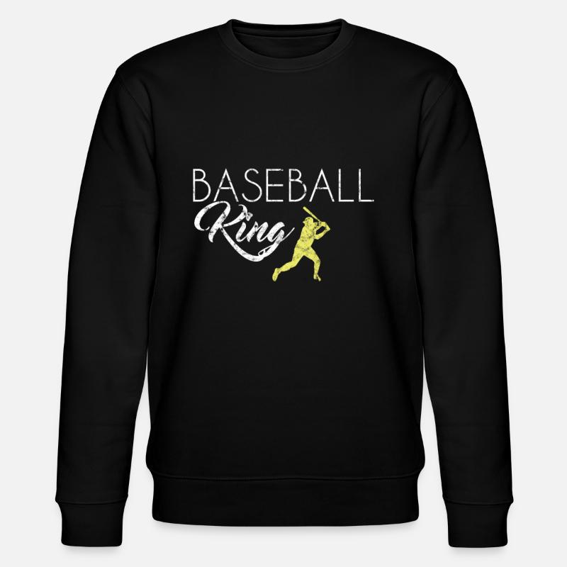 Roi du baseball - Sweat bio CHANGER Stanley/Stella Unisexe - noir