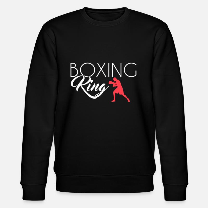Boxen King - Stanley/Stella Unisex Bio-Sweatshirt CHANGER  - Schwarz