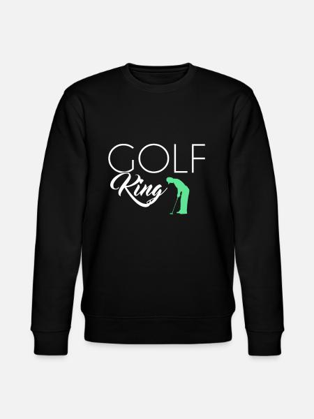 Golf King - Stanley/Stella Unisex Bio-Sweatshirt CHANGER - Schwarz