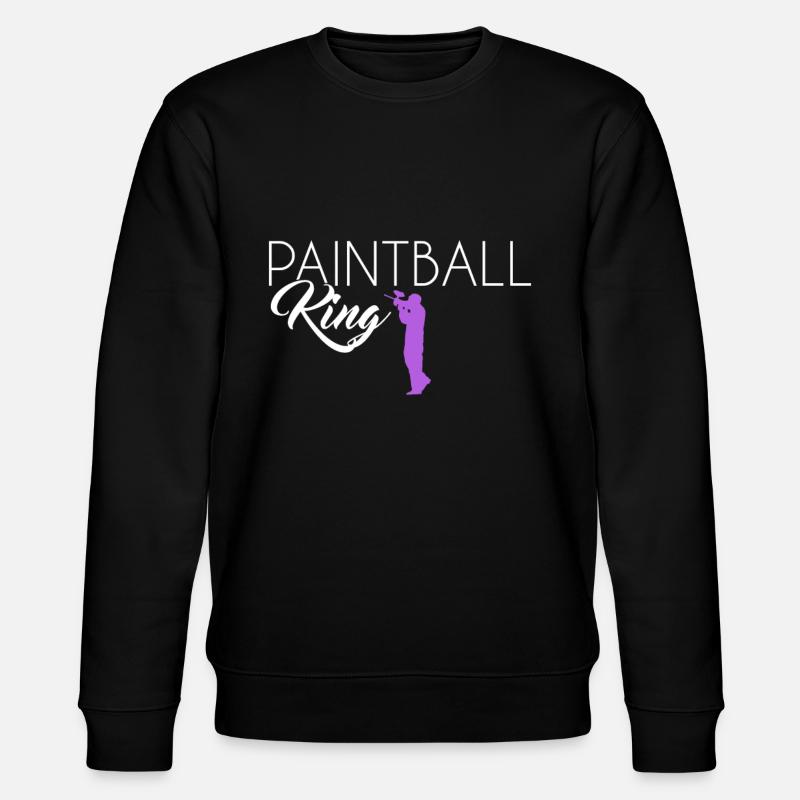 Roi du paintball - Sweat bio CHANGER Stanley/Stella Unisexe - noir