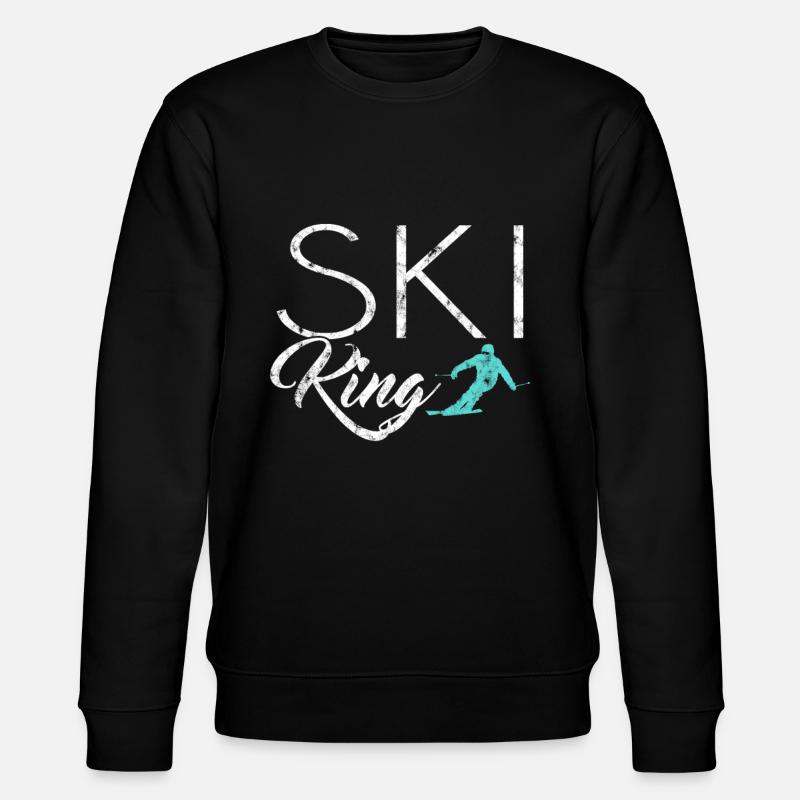 Ski King - Sweat bio CHANGER Stanley/Stella Unisexe - noir