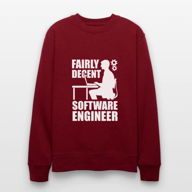 Programmer Computer Admin Coder Software Developer Stanley/Stella CHANGER Unisex Organic Sweatshirt