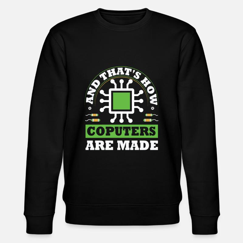 Programmierer, Informatik, Coder Software - Stanley/Stella Unisex Bio-Sweatshirt CHANGER - Schwarz