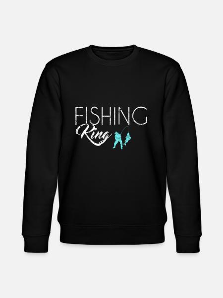 Fishing King - Stanley/Stella CHANGER Unisex Organic Sweatshirt - black