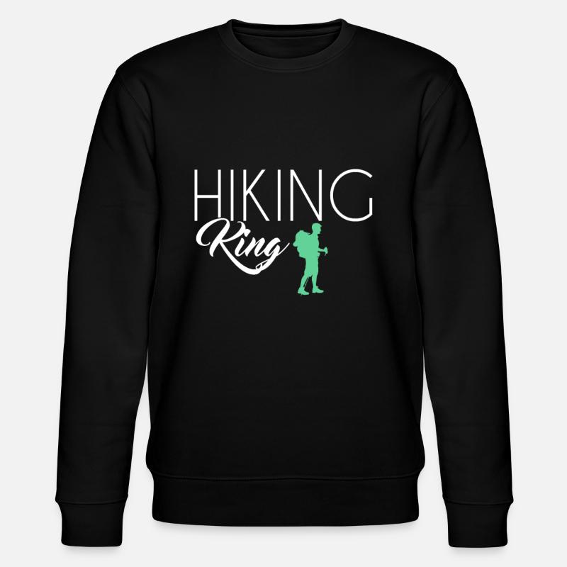 Hiking King - Stanley/Stella CHANGER Unisex Organic Sweatshirt - black