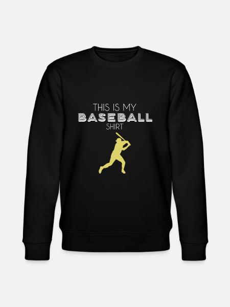 Chemise de baseball - Sweat bio CHANGER Stanley/Stella Unisexe - noir