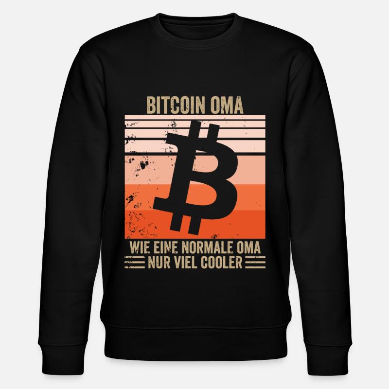 Mamie Bitcoin - Sweat bio CHANGER Stanley/Stella Unisexe - noir