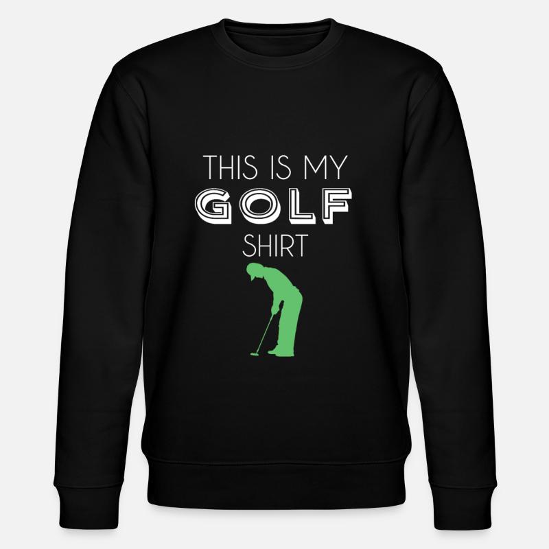 Chemise de golf - Sweat bio CHANGER Stanley/Stella Unisexe - noir