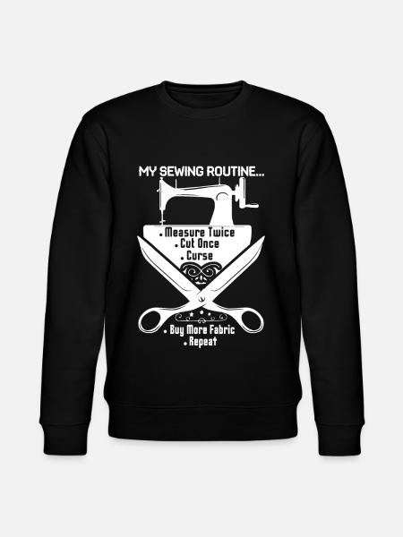 Sewing My Sewing Routine - Stanley/Stella CHANGER Unisex Organic Sweatshirt - black