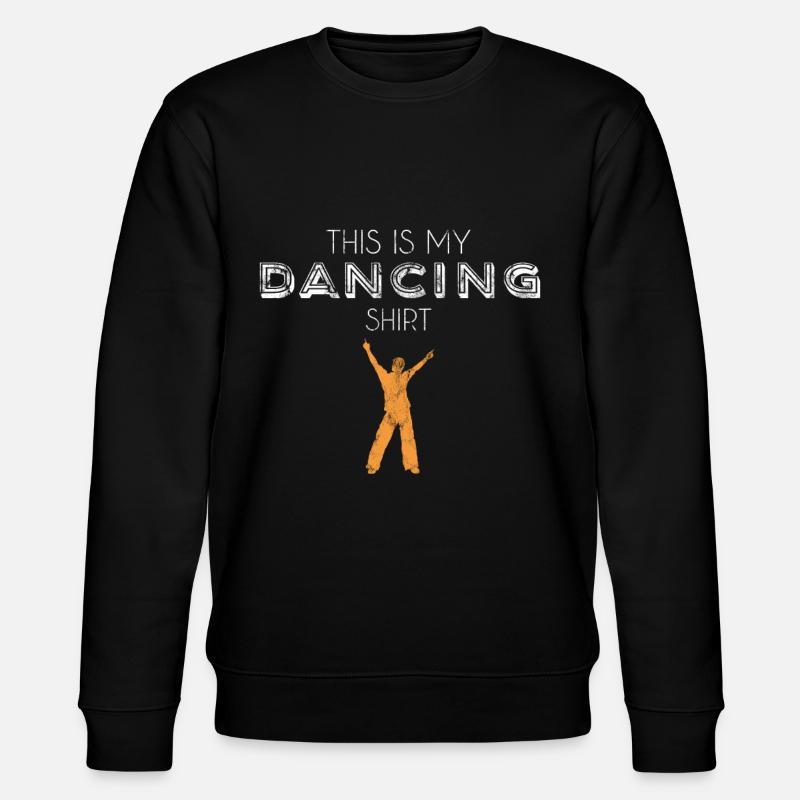 dancing shirt - Stanley/Stella Unisex Bio-Sweatshirt CHANGER  - Schwarz