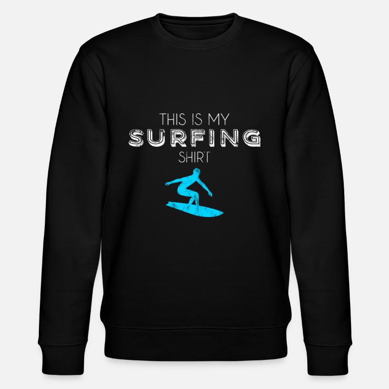 Surf Shirt - Stanley/Stella CHANGER Unisex Organic Sweatshirt - black