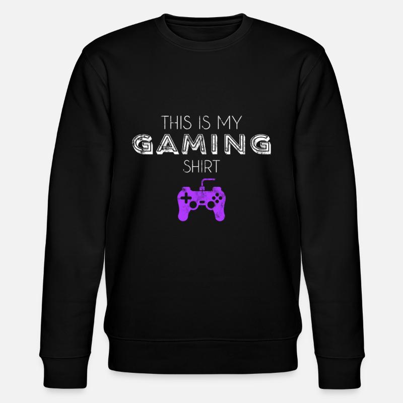 Chemise de jeu - Sweat bio CHANGER Stanley/Stella Unisexe - noir