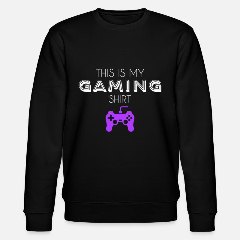 Chemise de jeu - Sweat bio CHANGER Stanley/Stella Unisexe - noir