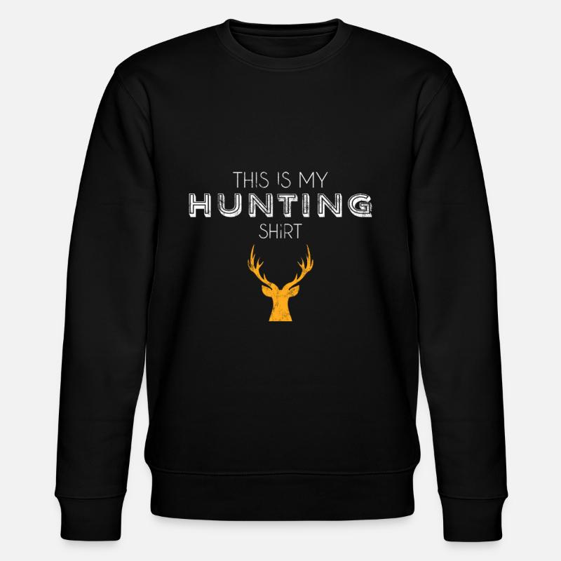 Chemise de chasse - Sweat bio CHANGER Stanley/Stella Unisexe - noir