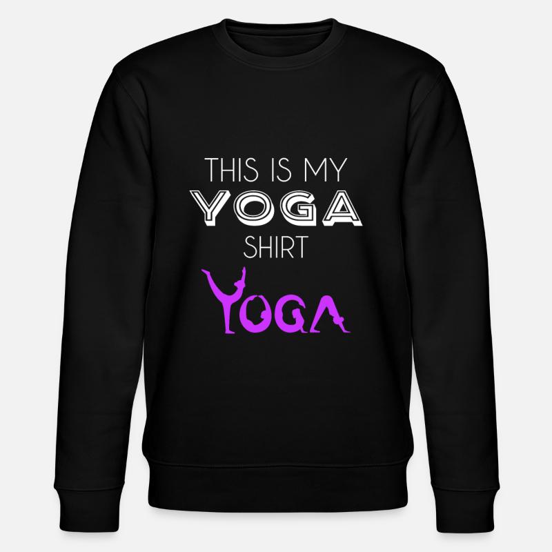 Chemise de yoga - Sweat bio CHANGER Stanley/Stella Unisexe - noir