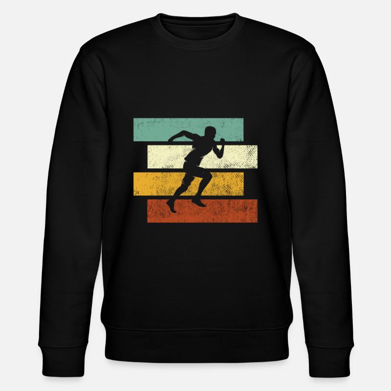 Jogging Retro - Stanley/Stella CHANGER Unisex Organic Sweatshirt - black