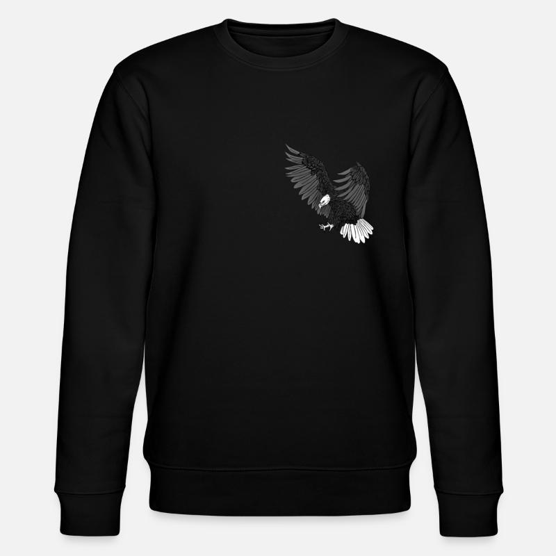 Eagle - Stanley/Stella CHANGER Unisex Organic Sweatshirt - black