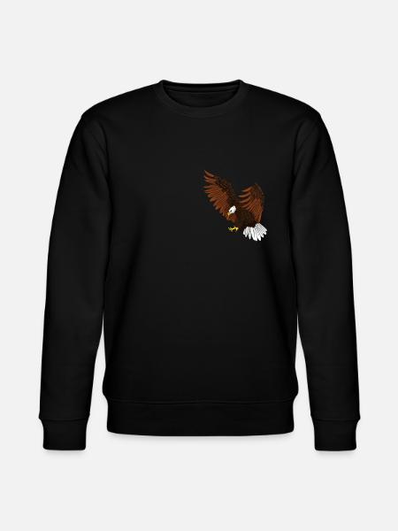 Eagle - Stanley/Stella CHANGER Unisex Organic Sweatshirt - black