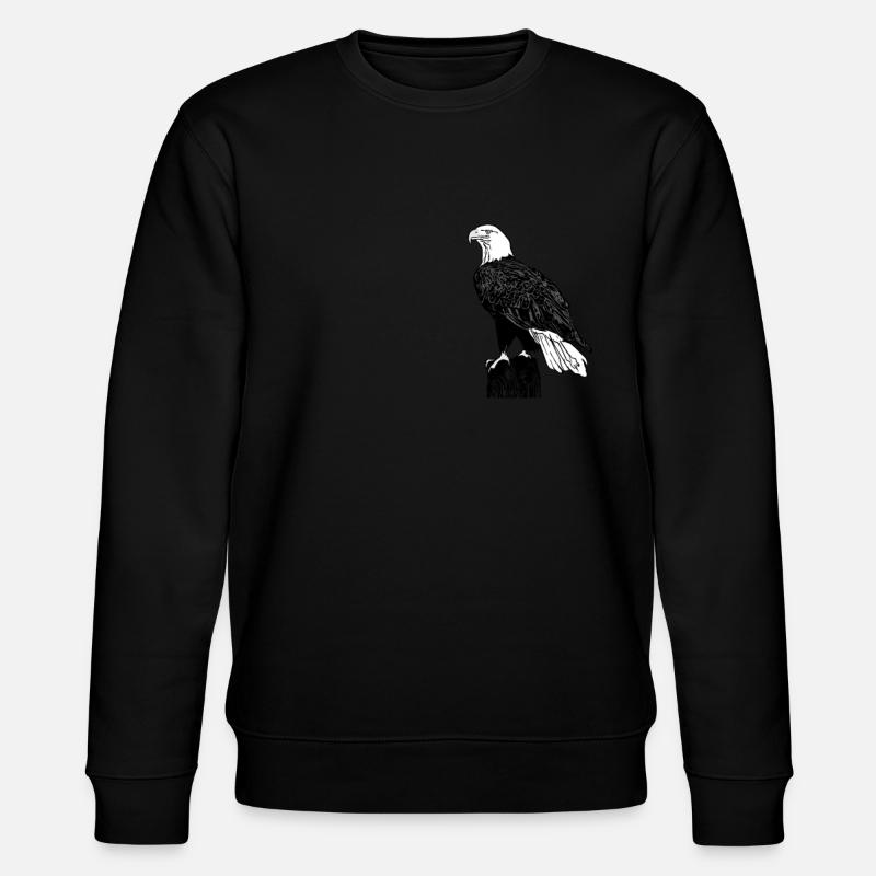 Eagle - Stanley/Stella CHANGER Unisex Organic Sweatshirt - black