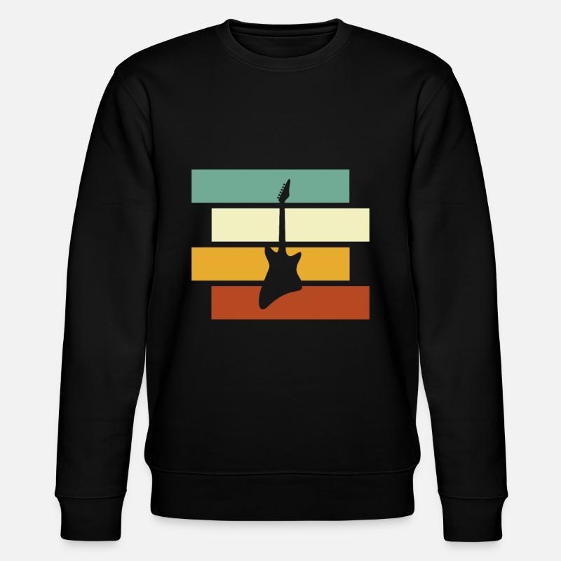 Rock Retro - Stanley/Stella Unisex Bio-Sweatshirt CHANGER  - Schwarz