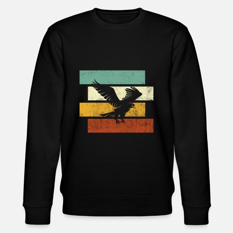 Adler Rétro - Sweat bio CHANGER Stanley/Stella Unisexe - noir