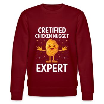 Foodie Nuggies Poulet Nugget Expert Food Tendies - Sweat bio CHANGER Stanley/Stella Unisexe - bordeaux - Devant - Nik (191cm) & Marisol (170cm)