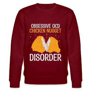 Foodie Nuggies Poulet Nugget Expert Food Tendies - Sweat bio CHANGER Stanley/Stella Unisexe - bordeaux - Devant - Nik (191cm) & Marisol (170cm)
