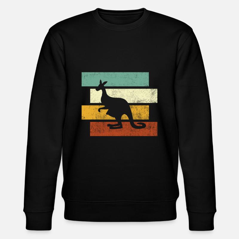 Kangourou Rétro - Sweat bio CHANGER Stanley/Stella Unisexe - noir