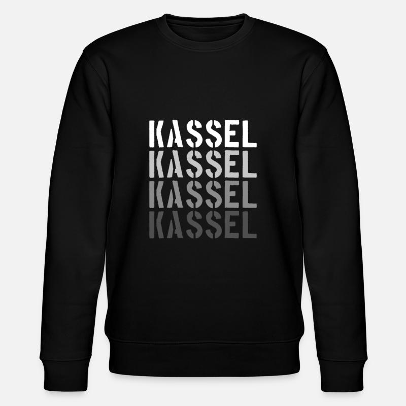 Kassel - Stanley/Stella Unisex Bio-Sweatshirt CHANGER  - Schwarz