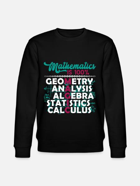 Mathematician Mathematician Mathematics Is Magic - Stanley/Stella CHANGER Unisex Organic Sweatshirt - black
