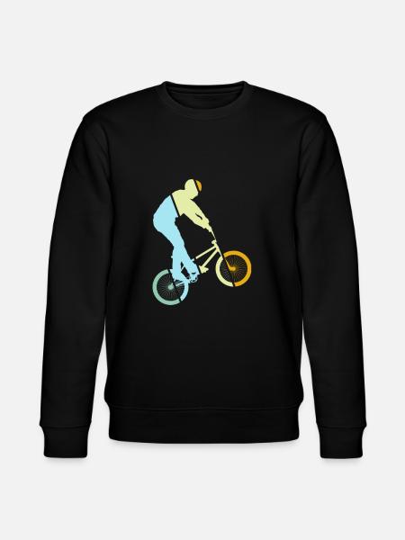 BMX Retro - Stanley/Stella CHANGER Unisex Organic Sweatshirt - black