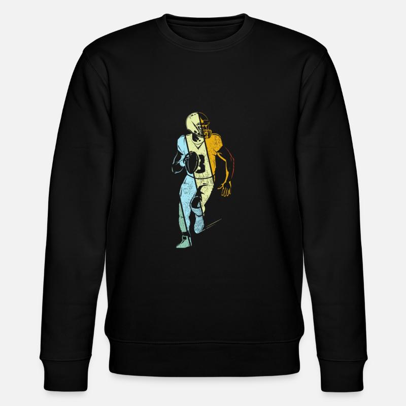 Football Rétro - Sweat bio CHANGER Stanley/Stella Unisexe - noir