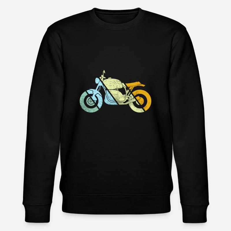 Moto Rétro - Sweat bio CHANGER Stanley/Stella Unisexe - noir