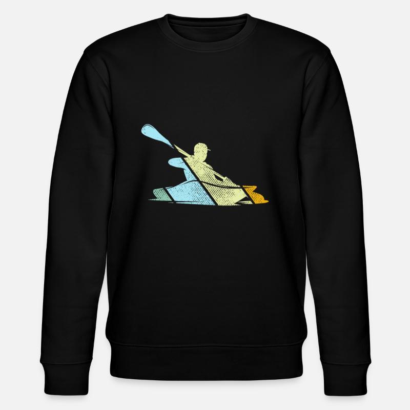 Kanu Retro - Stanley/Stella Unisex Bio-Sweatshirt CHANGER - Schwarz