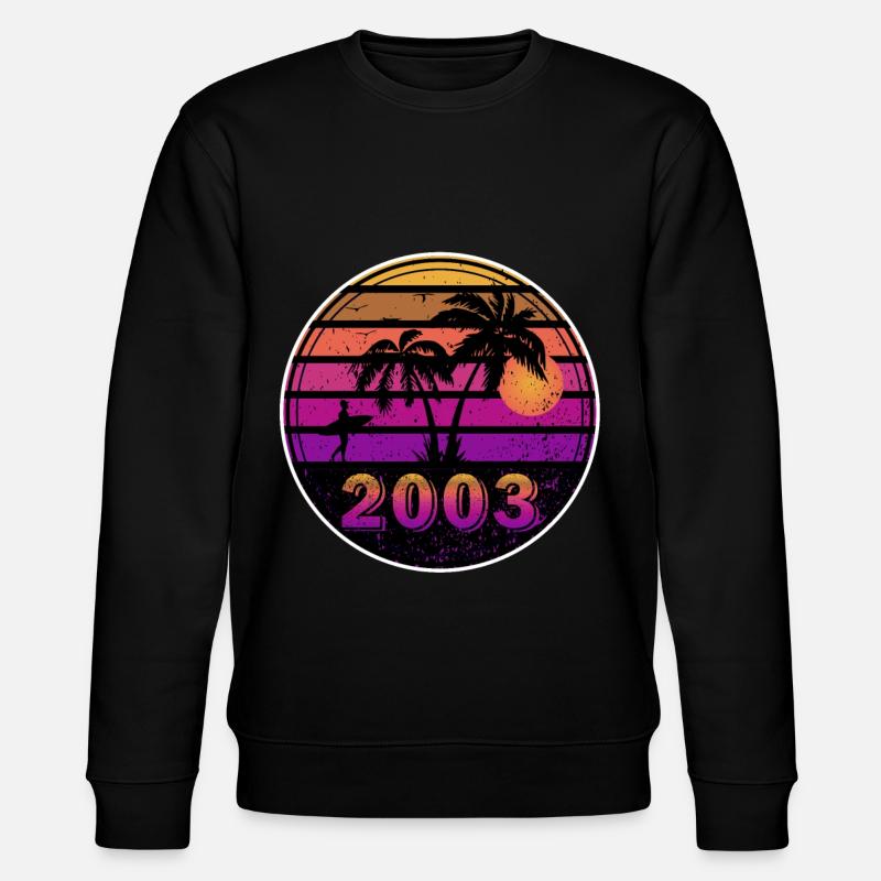 Né en 2003 - Sweat bio CHANGER Stanley/Stella Unisexe - noir