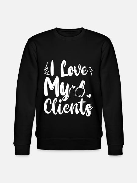 J’aime mes clients 2 - Sweat bio CHANGER Stanley/Stella Unisexe - noir