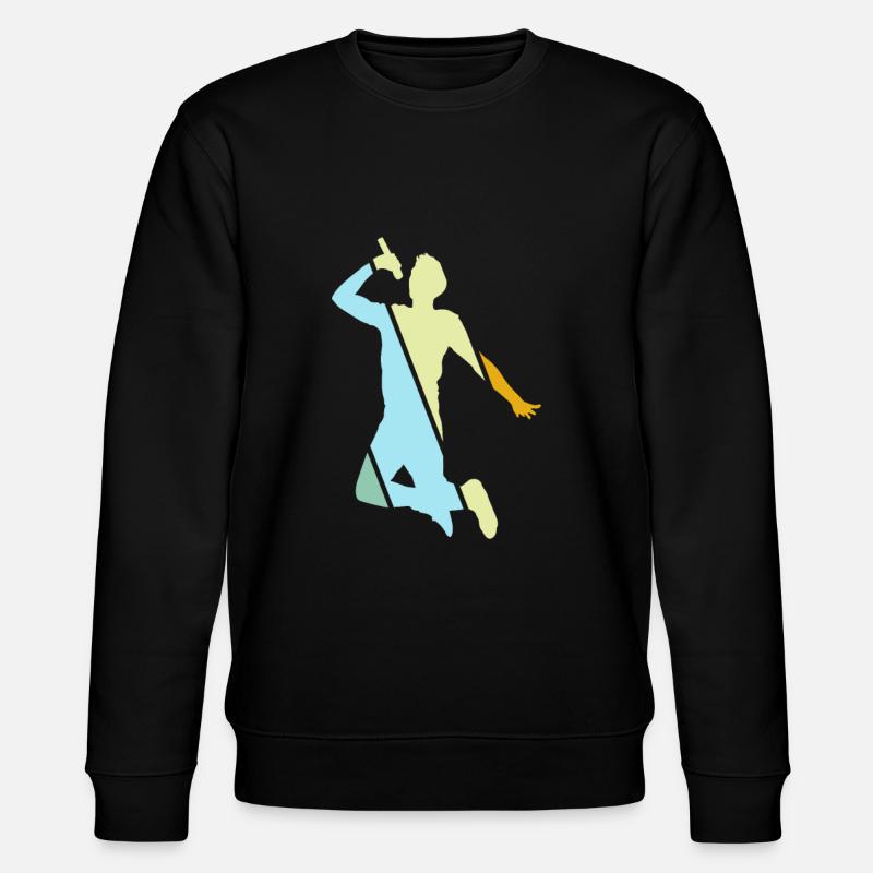 Singing Retro - Stanley/Stella CHANGER Unisex Organic Sweatshirt - black