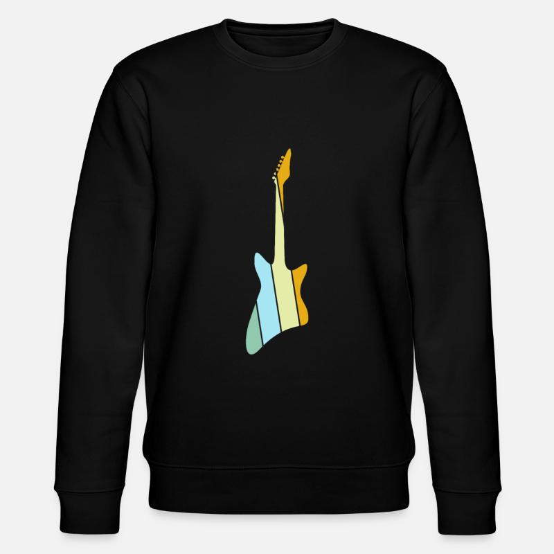 Guitare électrique Rétro - Sweat bio CHANGER Stanley/Stella Unisexe - noir