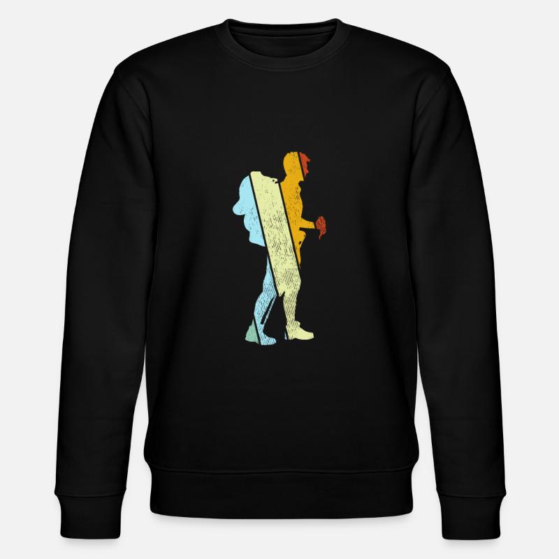 Randonnée Rétro - Sweat bio CHANGER Stanley/Stella Unisexe - noir