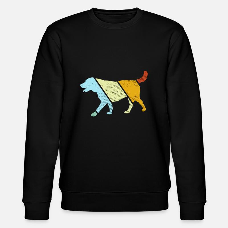 Chien Rétro - Sweat bio CHANGER Stanley/Stella Unisexe - noir