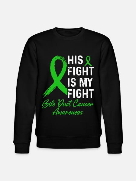 Bile Duct Cancer Awareness - Stanley/Stella CHANGER Unisex Organic Sweatshirt - black