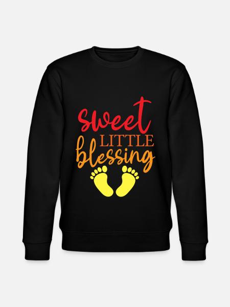 Sweet Little Blessing 2 - Stanley/Stella Unisex Bio-Sweatshirt CHANGER - Schwarz