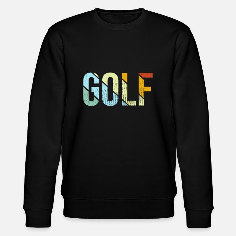 Golf Rétro - Sweat bio CHANGER Stanley/Stella Unisexe - noir