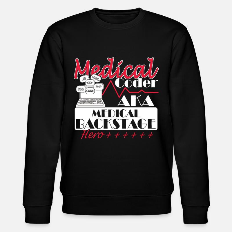 Assistant médical - Codeur médical - Sweat bio CHANGER Stanley/Stella Unisexe - noir