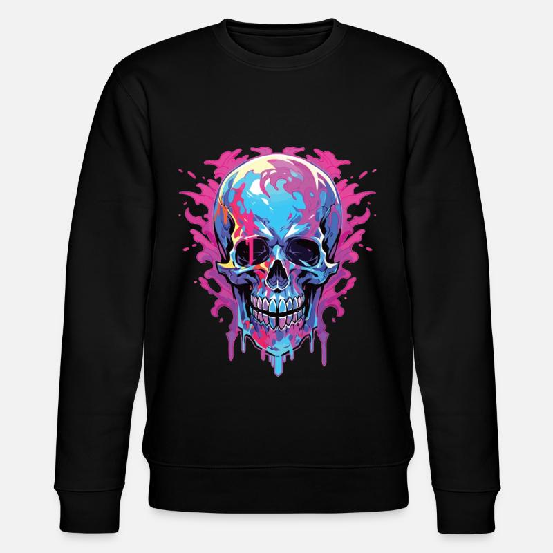 Skulls - Stanley/Stella CHANGER Unisex Organic Sweatshirt - black