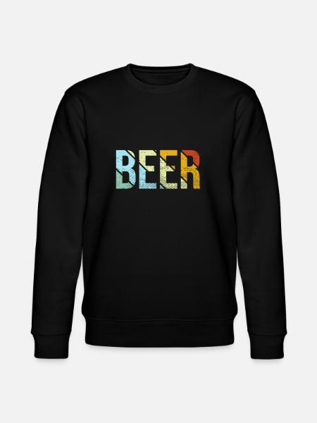 Bier retro - Stanley/Stella Unisex Bio-Sweatshirt CHANGER  - Schwarz